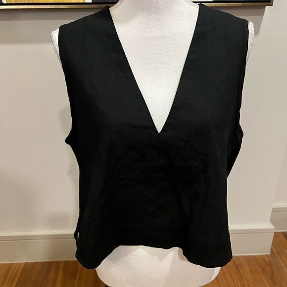 Sweaty Betty Rae stretch linen tank size 8 - Picture 2 of 12